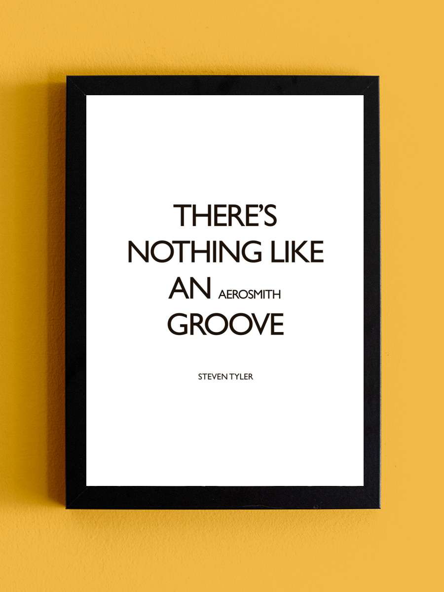 Groove Müzik Poster Tablo Siyah Çerçeveli Yüksek Kalite Müzik Duvar Tablo