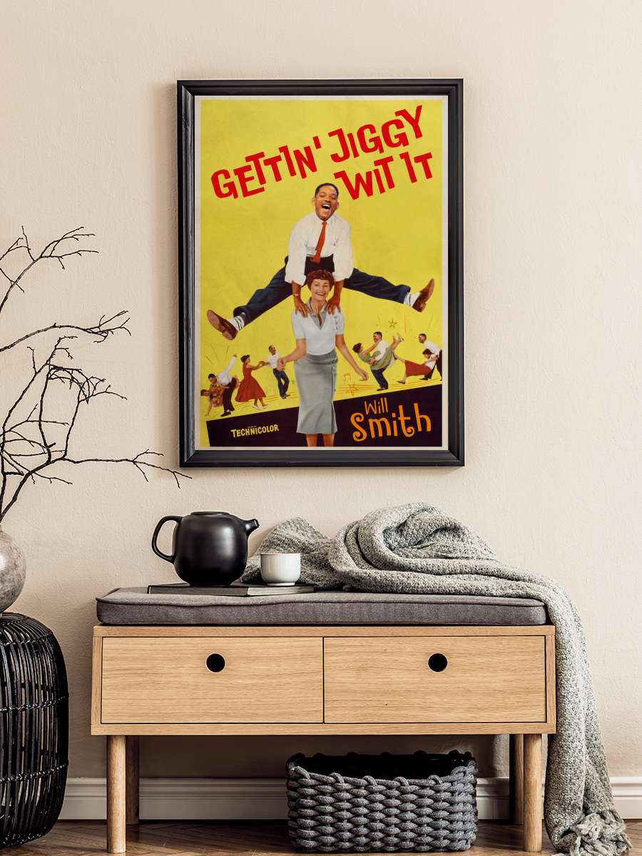 Jiggy Müzik Poster Tablo Siyah Çerçeveli Yüksek Kalite Müzik Duvar Tablo