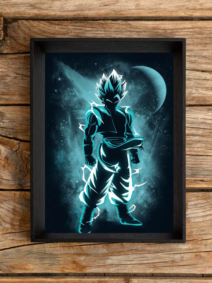 Fusion warrior Anime Poster Tablo Siyah Çerçeveli Yüksek Kalite Anime Duvar Tablo