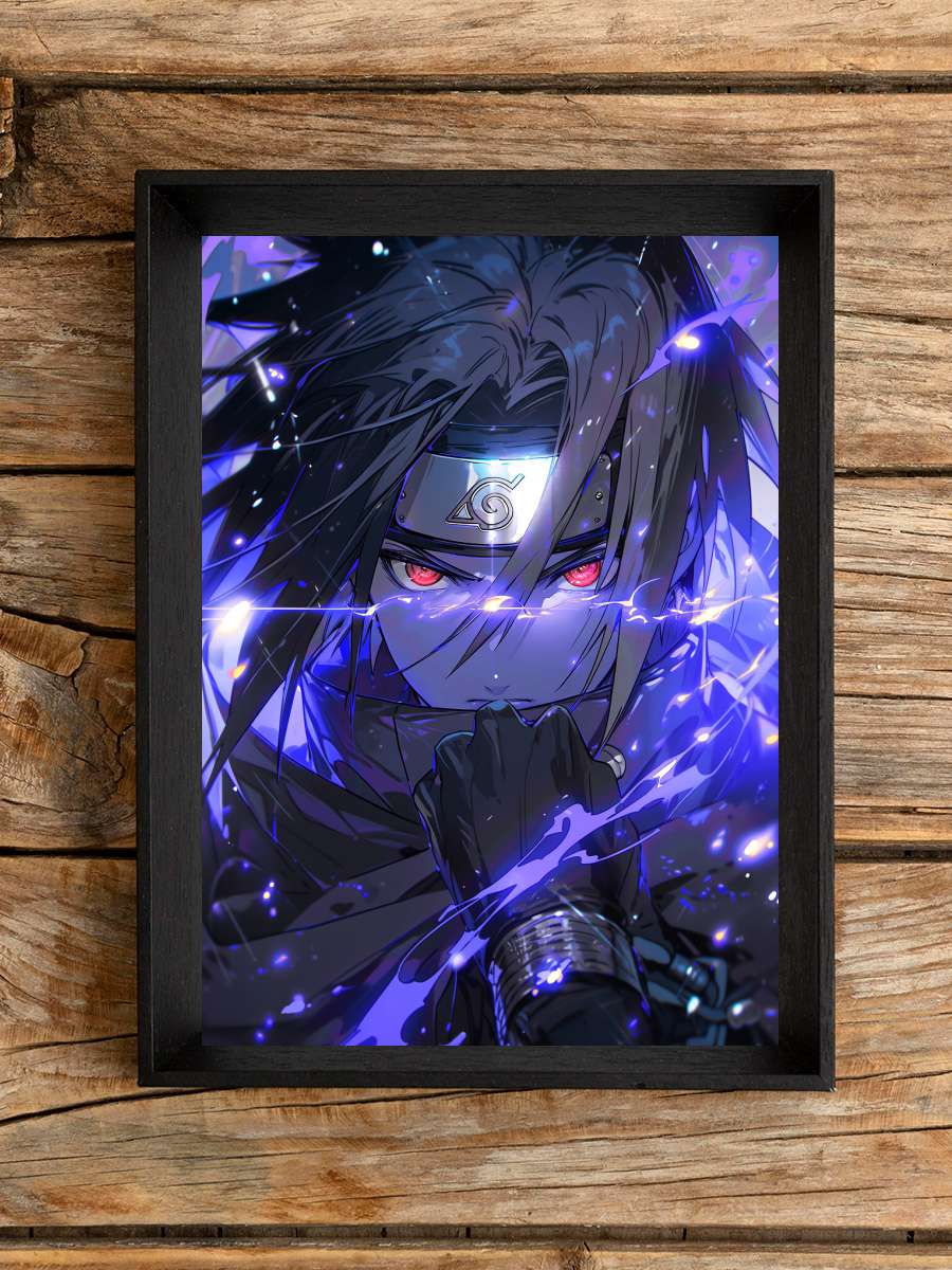 Knight Anime Poster Tablo Siyah Çerçeveli Yüksek Kalite Anime Duvar Tablo