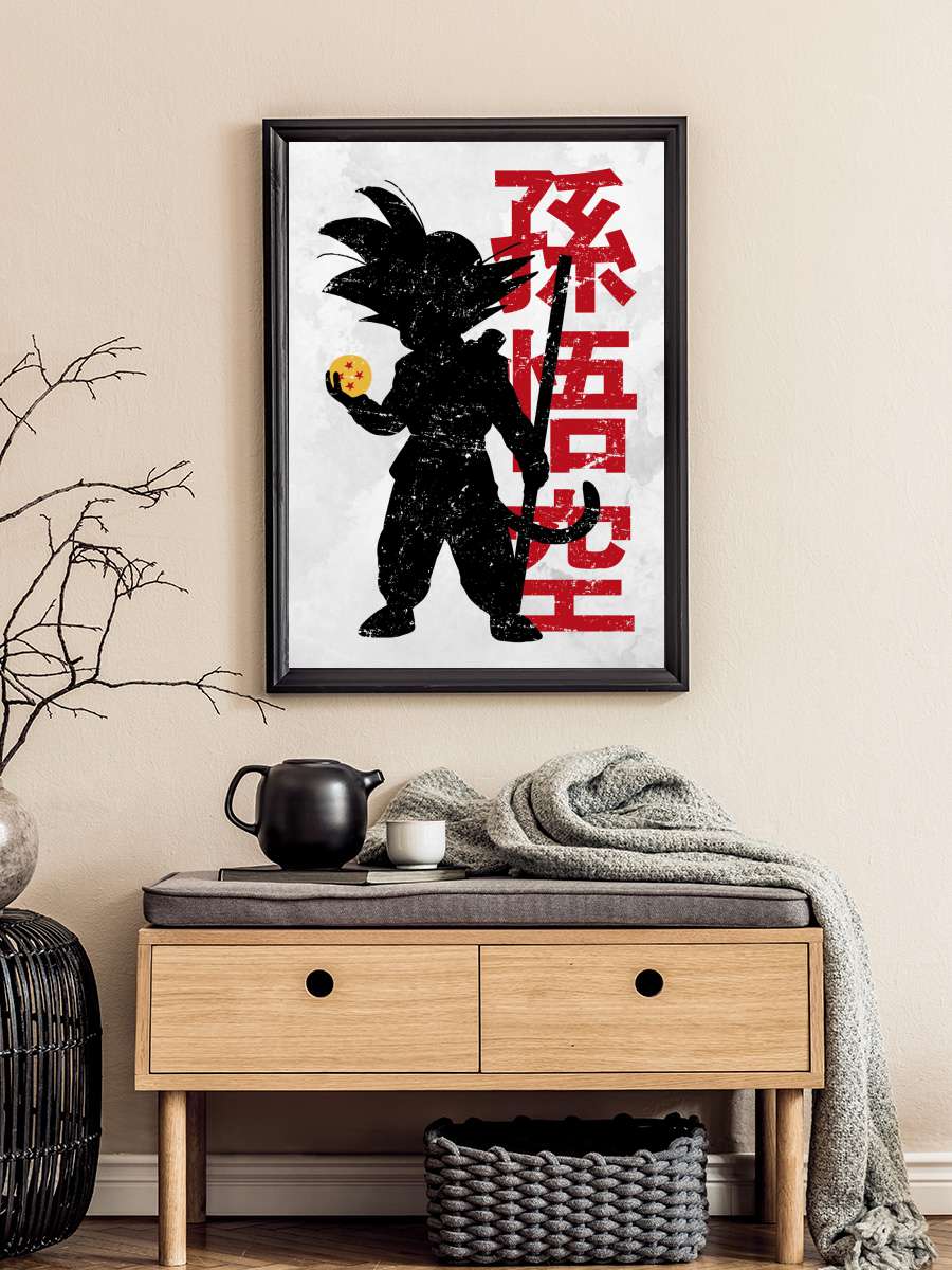 Get all seven Anime Poster Tablo Siyah Çerçeveli Yüksek Kalite Anime Duvar Tablo