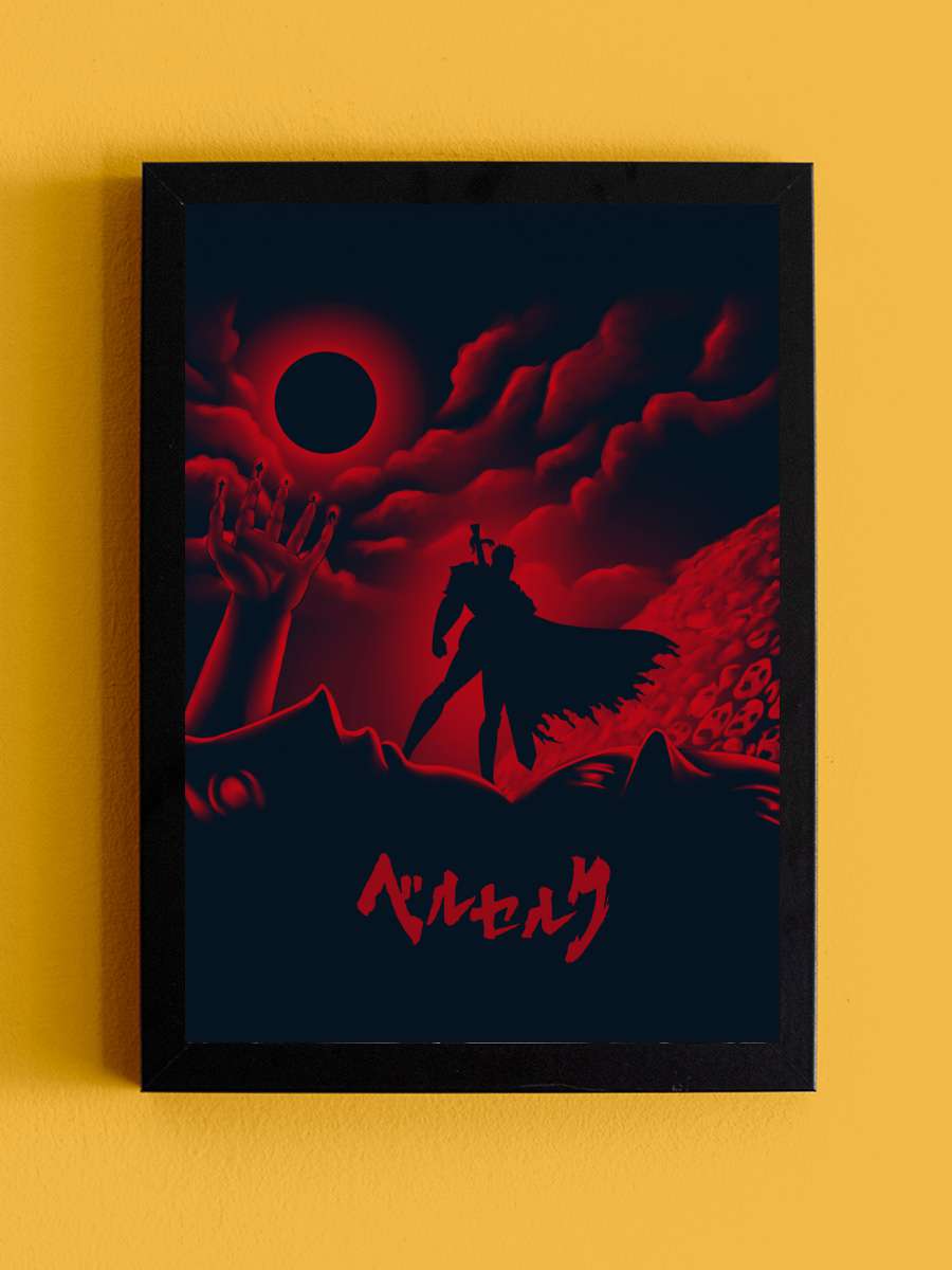 Eclipse Anime Poster Tablo Siyah Çerçeveli Yüksek Kalite Anime Duvar Tablo