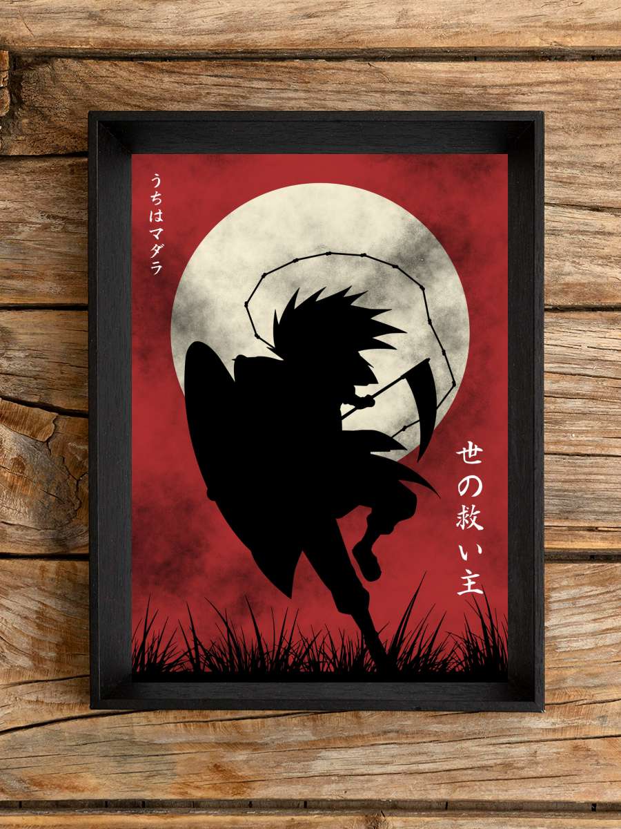 Shinobi no kami  Anime Poster Tablo Siyah Çerçeveli Yüksek Kalite Anime Duvar Tablo