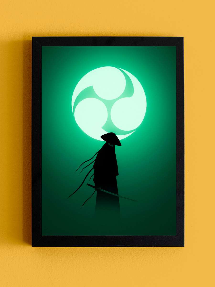 Soul of the Samurai Anime Poster Tablo Siyah Çerçeveli Yüksek Kalite Anime Duvar Tablo