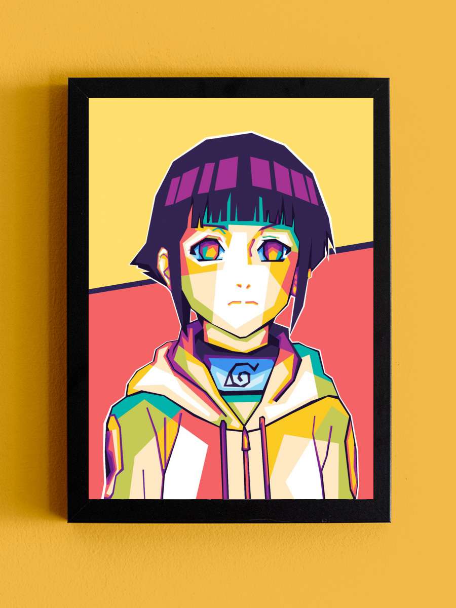 Anime Girl Hinata Anime Poster Tablo Siyah Çerçeveli Yüksek Kalite Anime Duvar Tablo