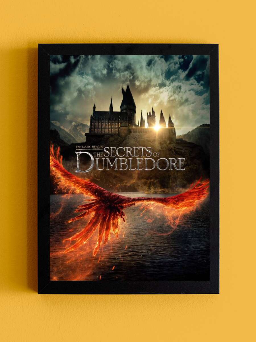 Fantastic Beasts - The Secrets of Dumbledore Film Poster Tablo Siyah Çerçeveli Yüksek Kalite Film Duvar Tablo