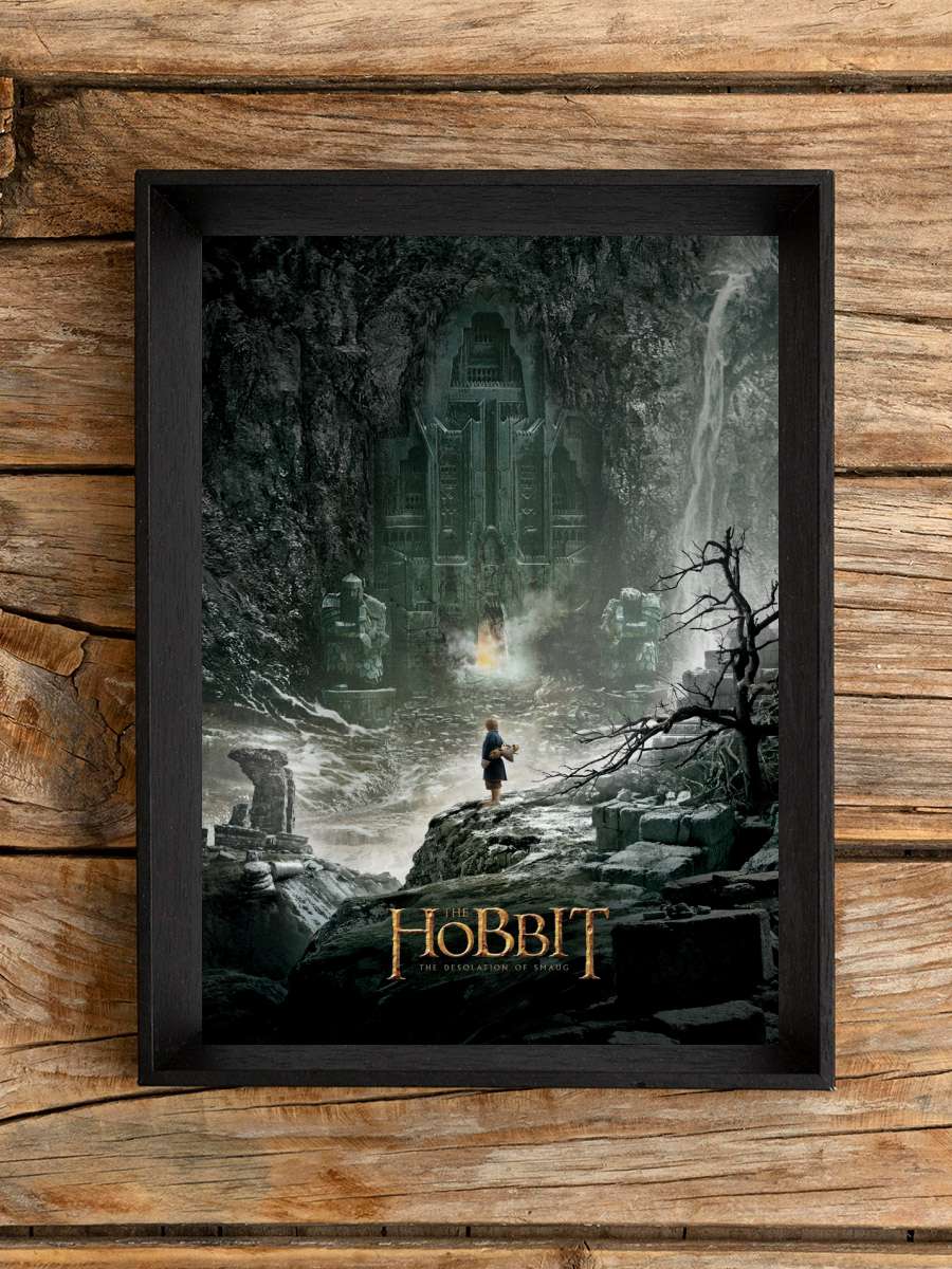 Hobbit - Ravenhill Film Poster Tablo Siyah Çerçeveli Yüksek Kalite Film Duvar Tablo