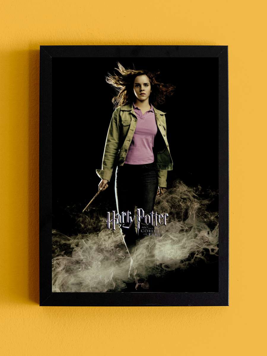 Harry Potter - Hermione Granger Film Poster Tablo Siyah Çerçeveli Yüksek Kalite Film Duvar Tablo