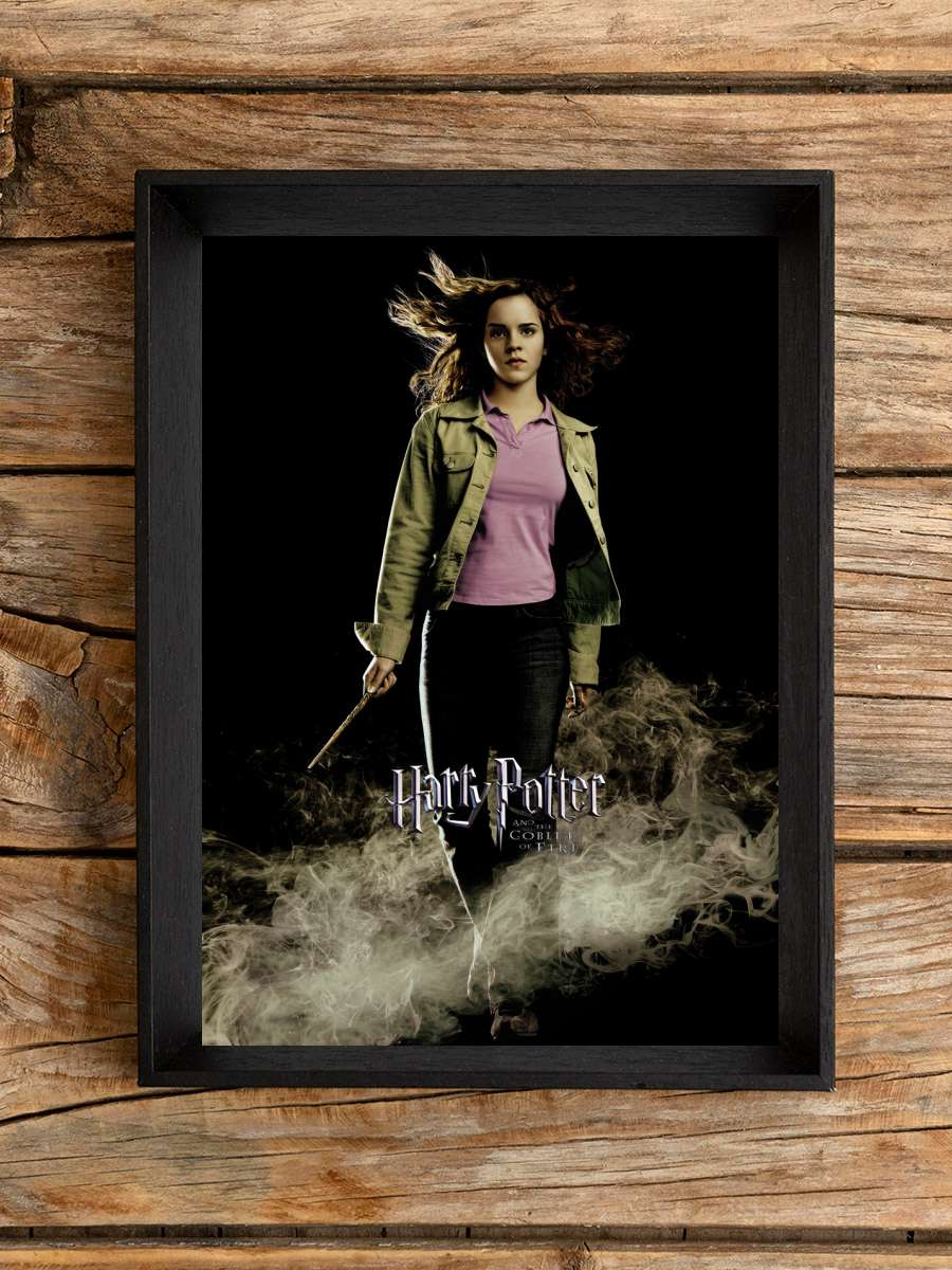 Harry Potter - Hermione Granger Film Poster Tablo Siyah Çerçeveli Yüksek Kalite Film Duvar Tablo