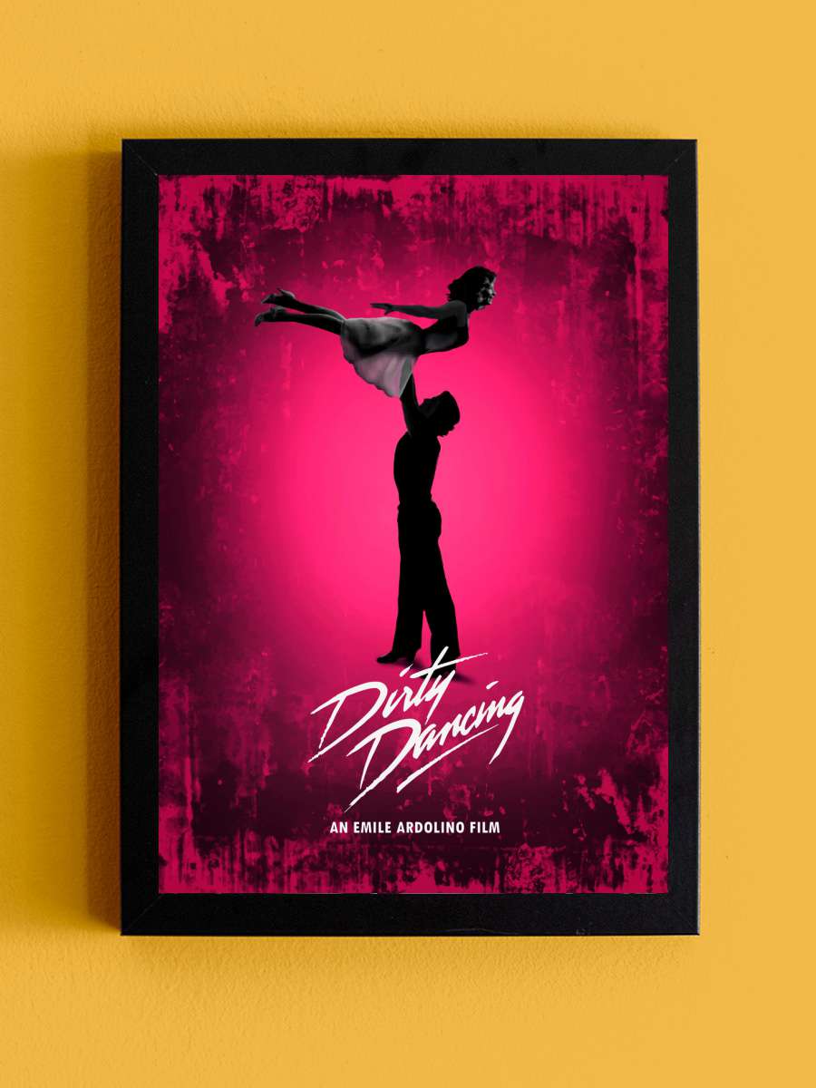 Dancing Film Poster Tablo Siyah Çerçeveli Yüksek Kalite Film Duvar Tablo