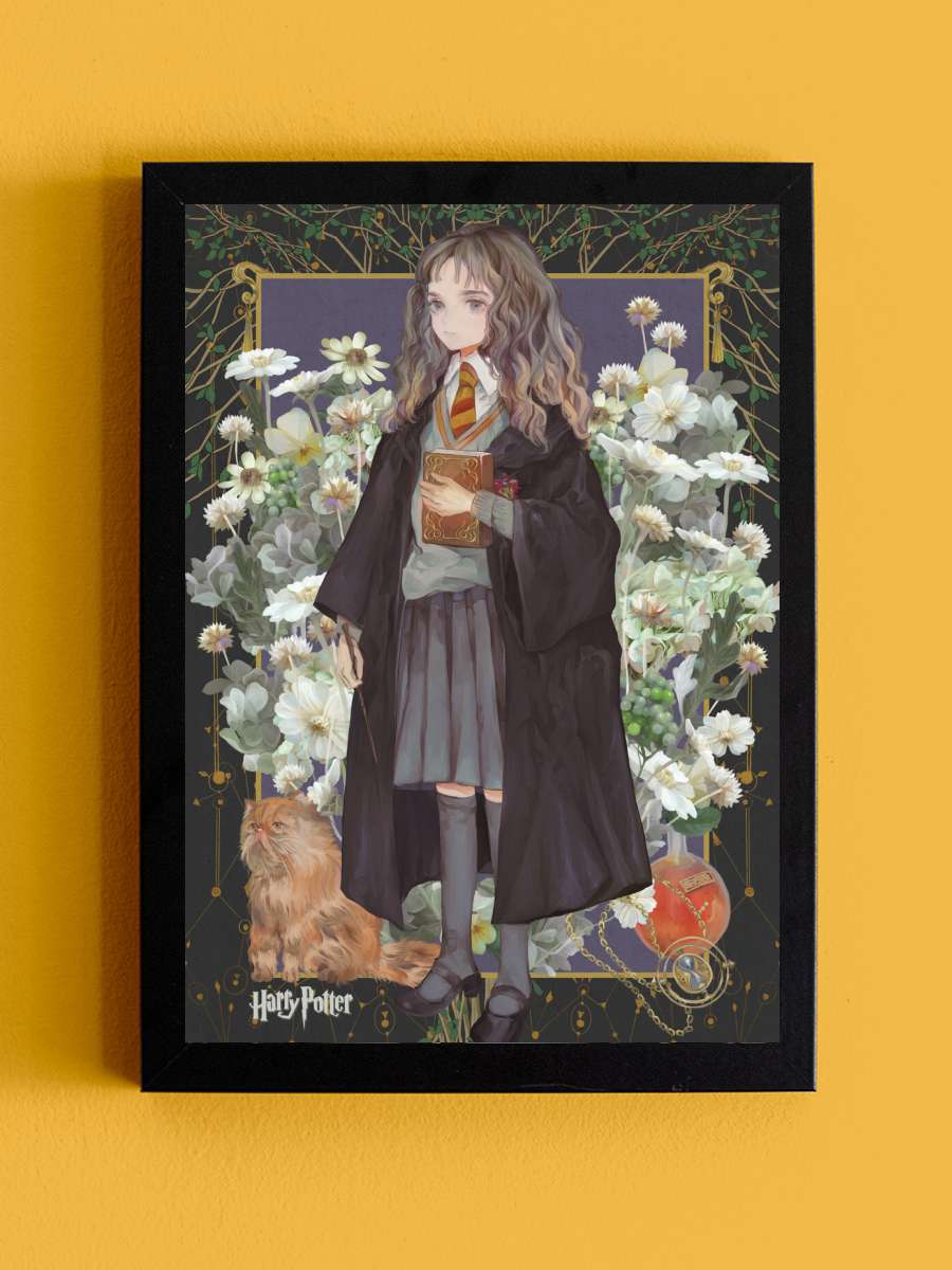 Hermione Granger - Yume Film Poster Tablo Siyah Çerçeveli Yüksek Kalite Film Duvar Tablo