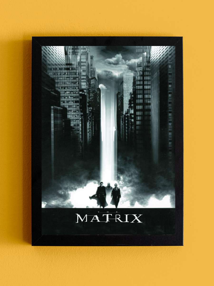 Matrix - Reloaded Film Poster Tablo Siyah Çerçeveli Yüksek Kalite Film Duvar Tablo