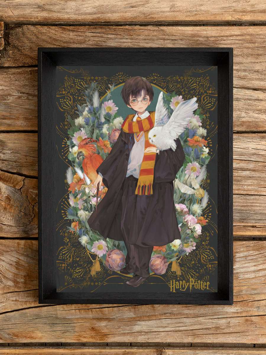 Harry Potter - Yume Film Poster Tablo Siyah Çerçeveli Yüksek Kalite Film Duvar Tablo