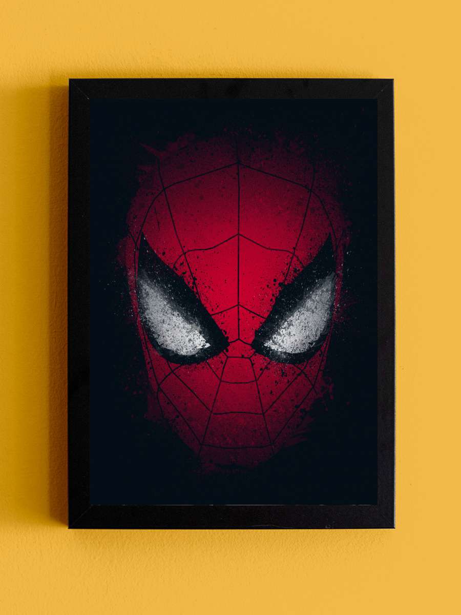 Spider inside Film Poster Tablo Siyah Çerçeveli Yüksek Kalite Film Duvar Tablo