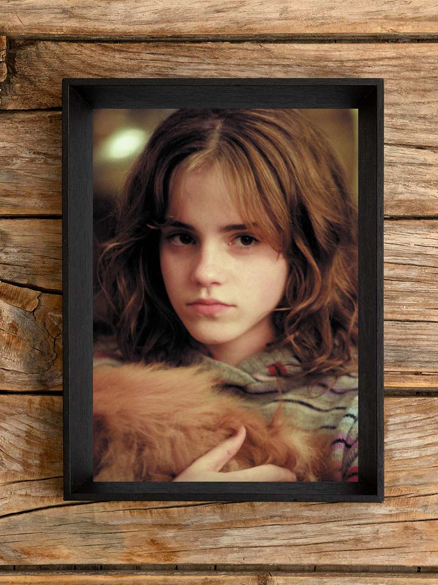 Harry Potter - Hermione Granger Film Poster Tablo Siyah Çerçeveli Yüksek Kalite Film Duvar Tablo