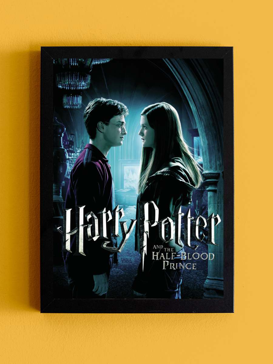 Harry Potter and The Half-Blood… Half-Blood Prince - Ginny's Kiss Film Poster Tablo Siyah Çerçeveli Yüksek Kalite Film Duvar Tablo