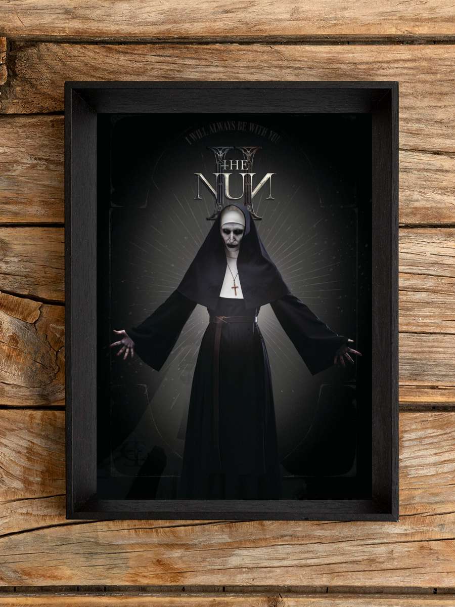 The Nun - Return Film Poster Tablo Siyah Çerçeveli Yüksek Kalite Film Duvar Tablo