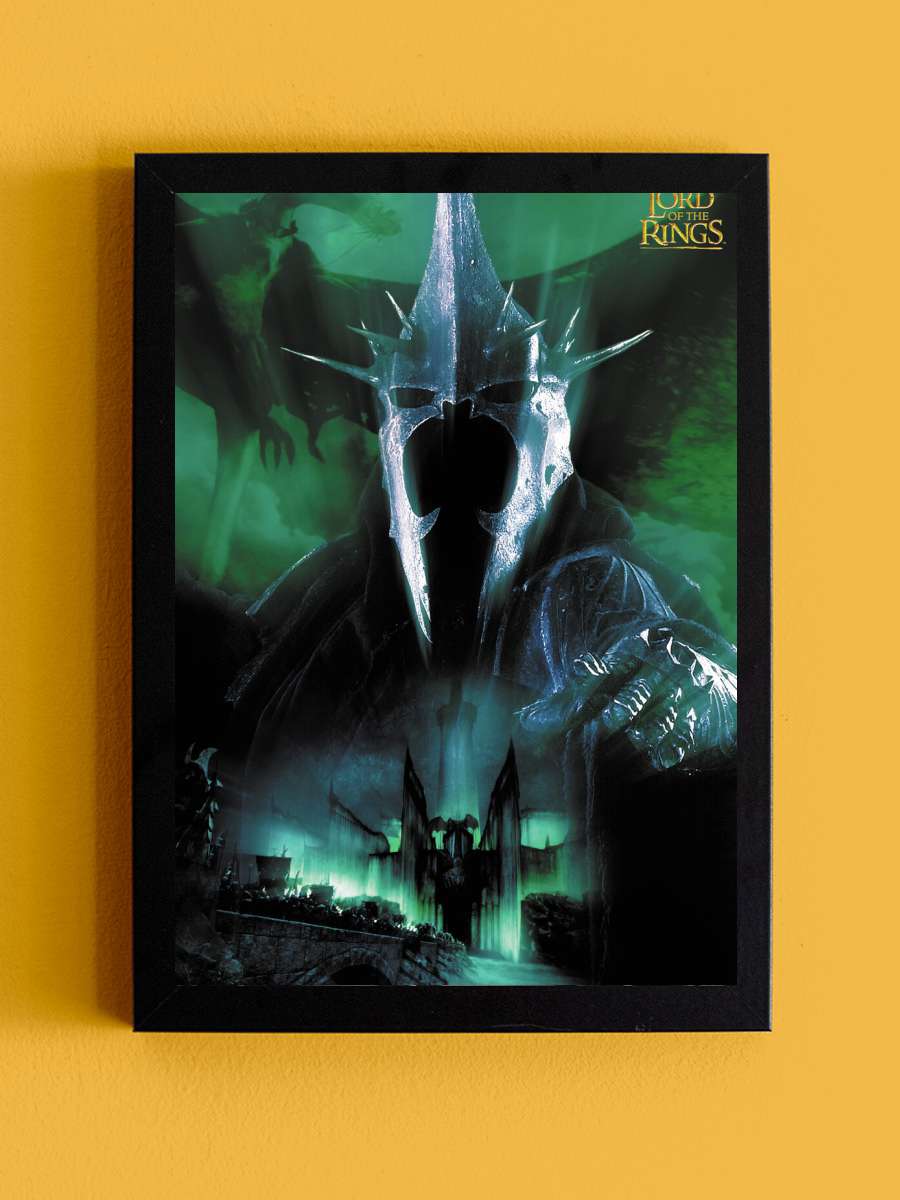 Lord of the Rings - Witch-king… Witch-king Angmar Film Poster Tablo Siyah Çerçeveli Yüksek Kalite Film Duvar Tablo