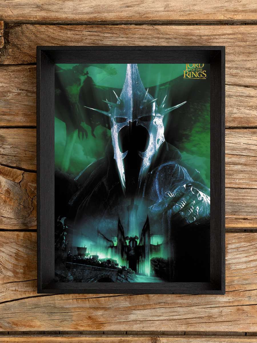 Lord of the Rings - Witch-king… Witch-king Angmar Film Poster Tablo Siyah Çerçeveli Yüksek Kalite Film Duvar Tablo