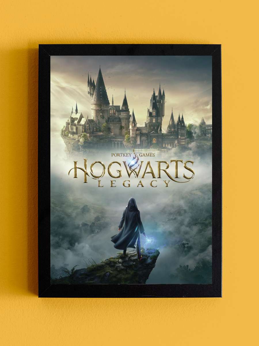 Harry Potter - Hogwarts Legacy Film Poster Tablo Siyah Çerçeveli Yüksek Kalite Film Duvar Tablo