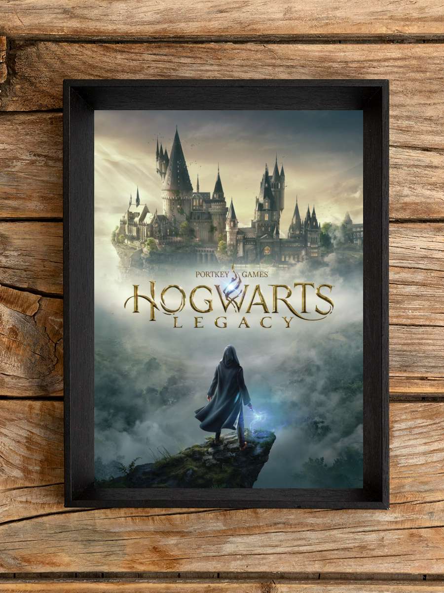 Harry Potter - Hogwarts Legacy Film Poster Tablo Siyah Çerçeveli Yüksek Kalite Film Duvar Tablo