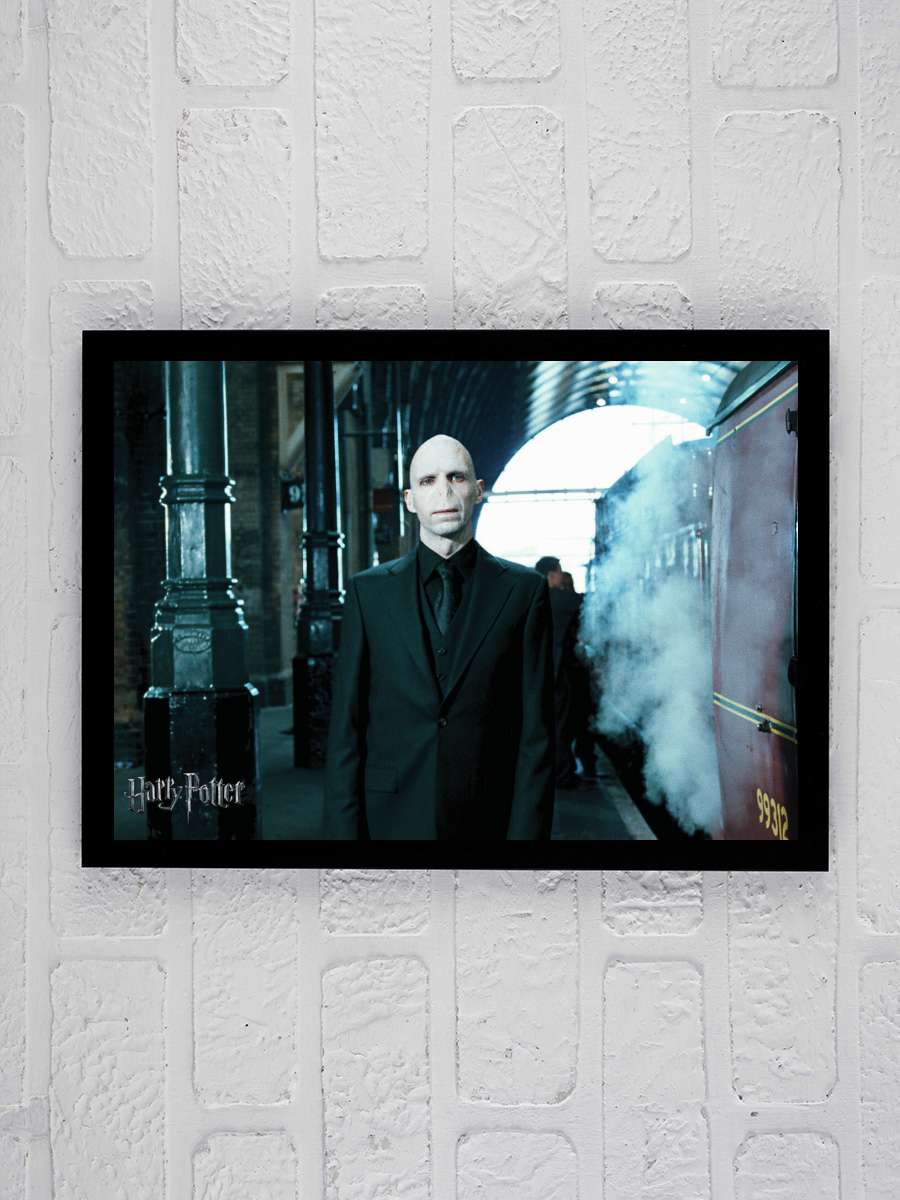 Voldemort  Film Poster Tablo Siyah Çerçeveli Yüksek Kalite Film Duvar Tablo