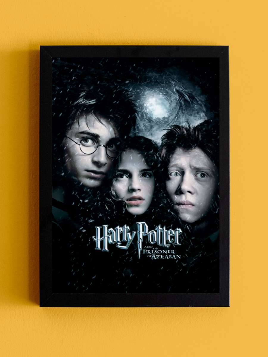 Harry Potter - Prisoner of… of Azkaban Film Poster Tablo Siyah Çerçeveli Yüksek Kalite Film Duvar Tablo