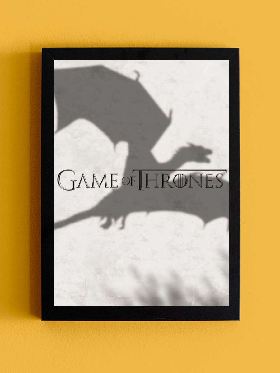 Game of Thrones - Season 3 Key… Key art Film Poster Tablo Siyah Çerçeveli Yüksek Kalite Film Duvar Tablo