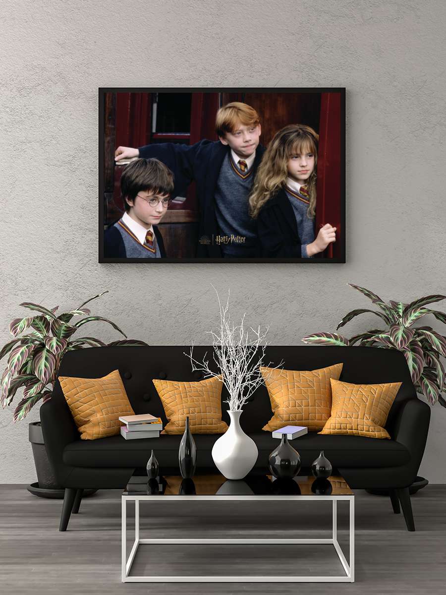 Harry Potter - Finally over Film Poster Tablo Siyah Çerçeveli Yüksek Kalite Film Duvar Tablo