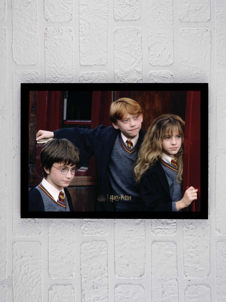 Harry Potter - Finally over Film Poster Tablo Siyah Çerçeveli Yüksek Kalite Film Duvar Tablo