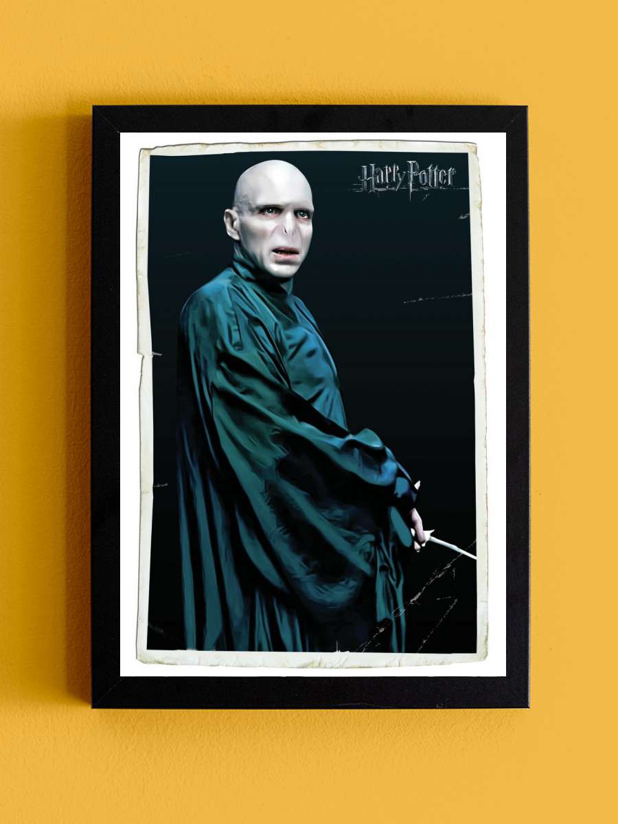 Voldemort  Film Poster Tablo Siyah Çerçeveli Yüksek Kalite Film Duvar Tablo