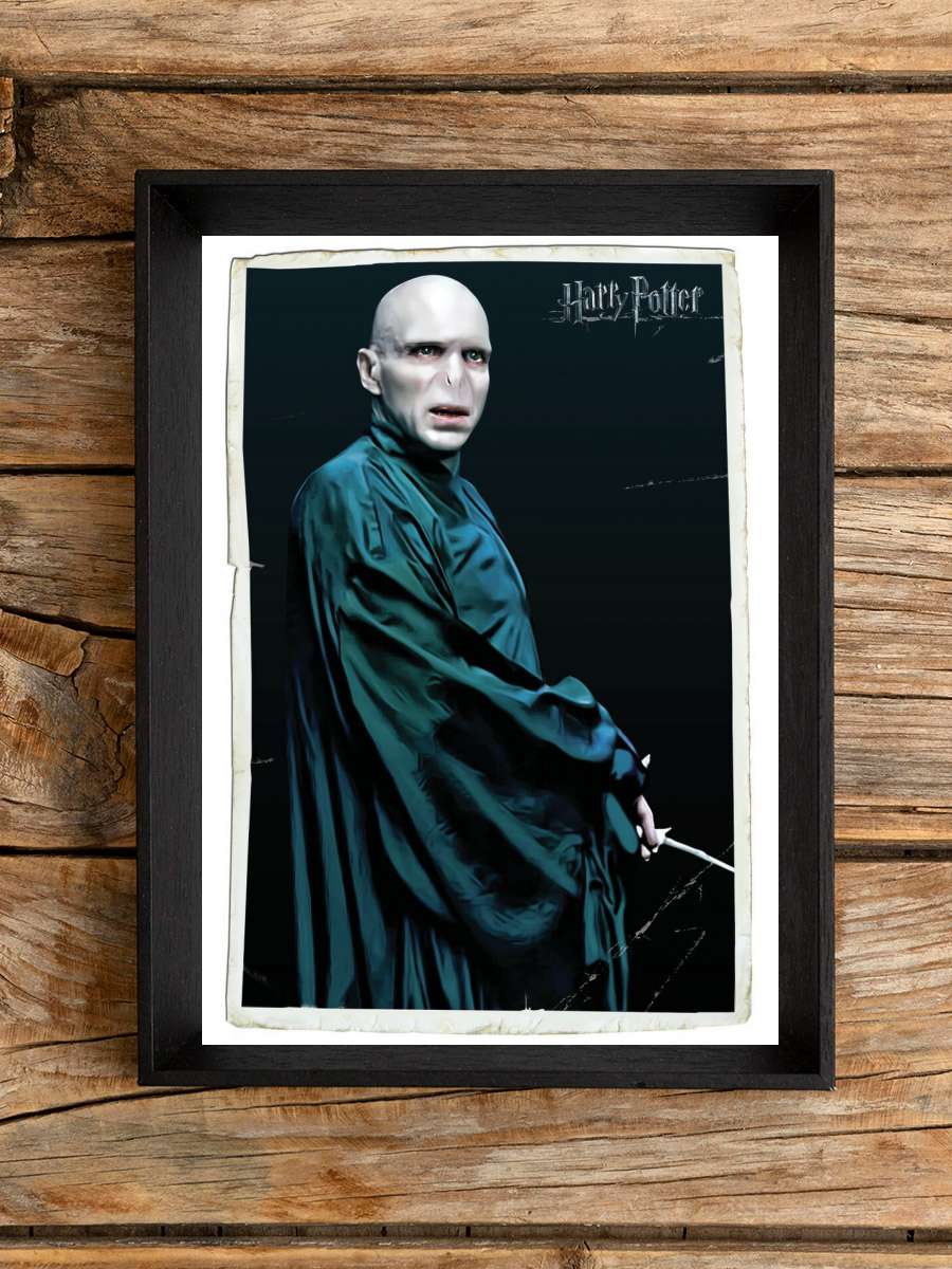 Voldemort  Film Poster Tablo Siyah Çerçeveli Yüksek Kalite Film Duvar Tablo