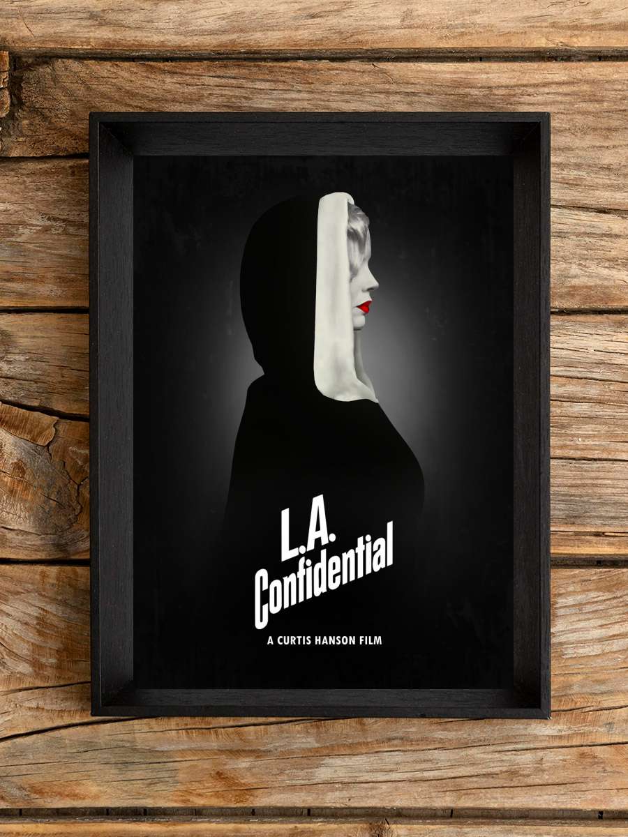 Confidential Film Poster Tablo Siyah Çerçeveli Yüksek Kalite Film Duvar Tablo