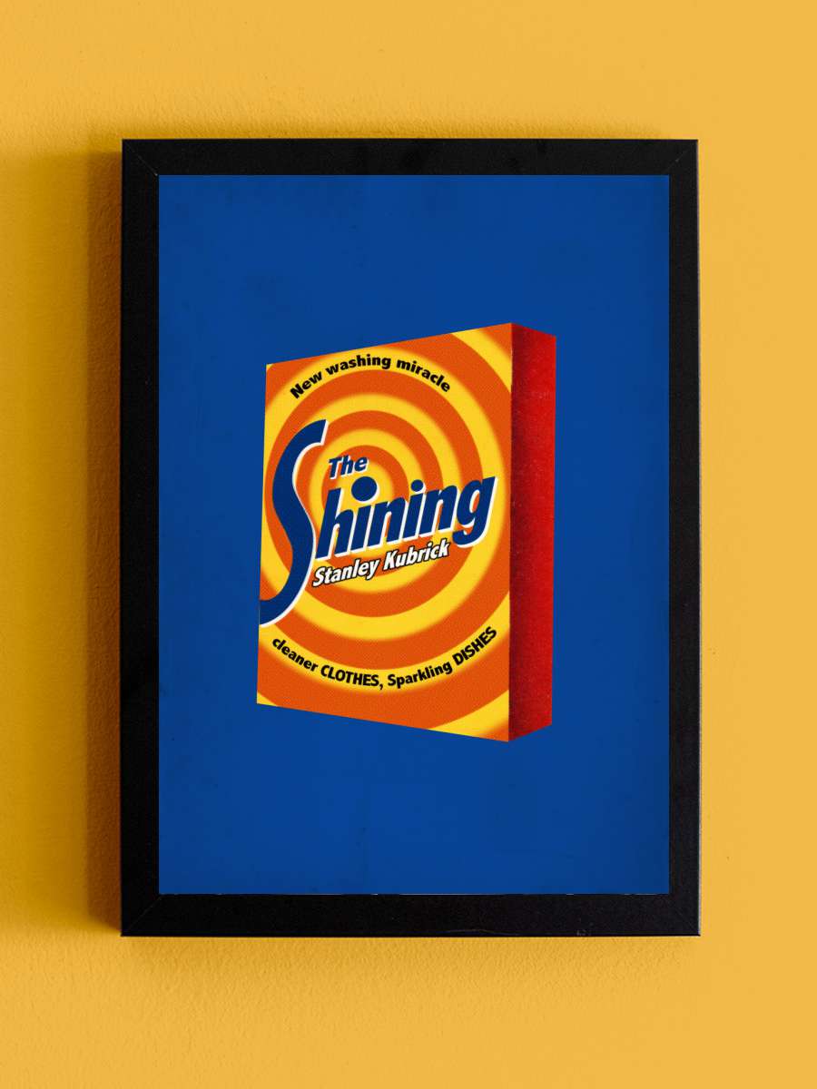 Shining Shot Film Poster Tablo Siyah Çerçeveli Yüksek Kalite Film Duvar Tablo