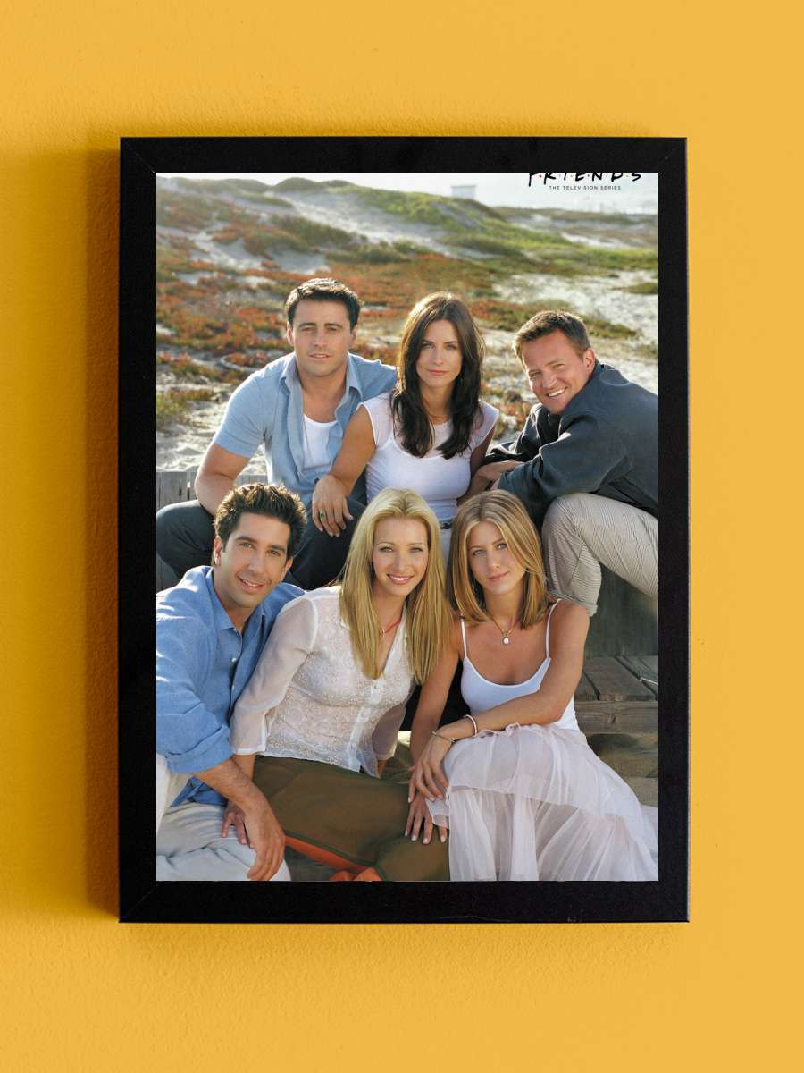 Friends  Film Poster Tablo Siyah Çerçeveli Yüksek Kalite Film Duvar Tablo