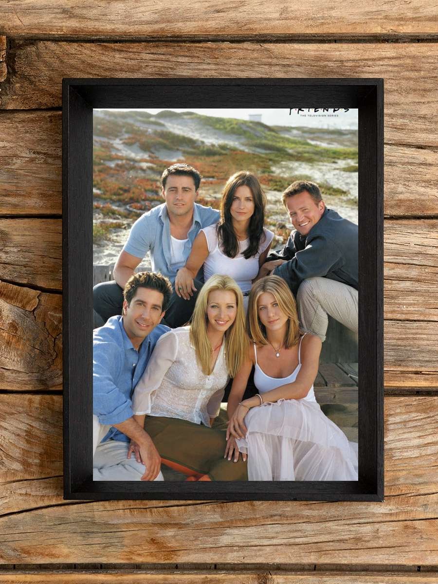 Friends  Film Poster Tablo Siyah Çerçeveli Yüksek Kalite Film Duvar Tablo