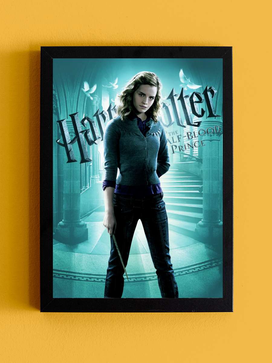 Harry Potter - Half-Blood Prince Film Poster Tablo Siyah Çerçeveli Yüksek Kalite Film Duvar Tablo