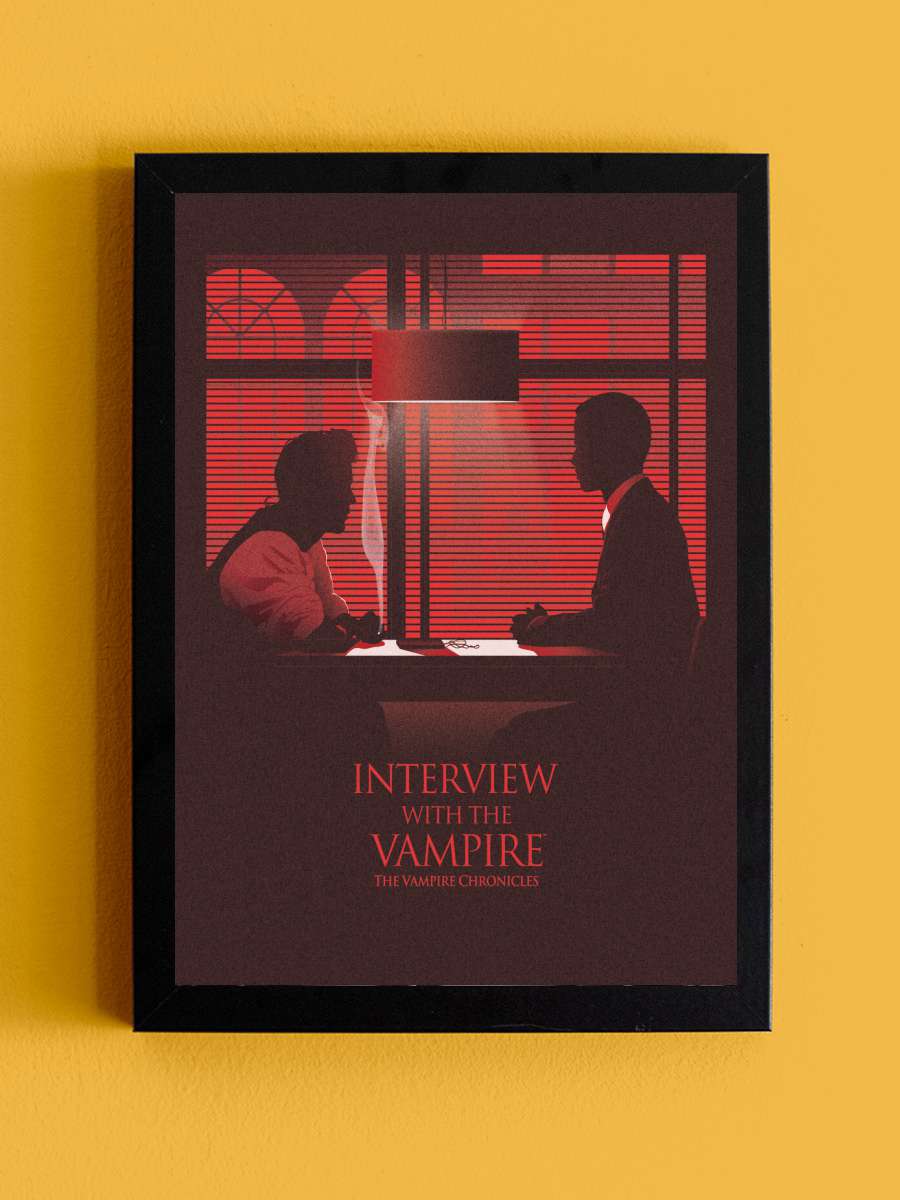 Interview with the Vampire -… - Chronicles Film Poster Tablo Siyah Çerçeveli Yüksek Kalite Film Duvar Tablo