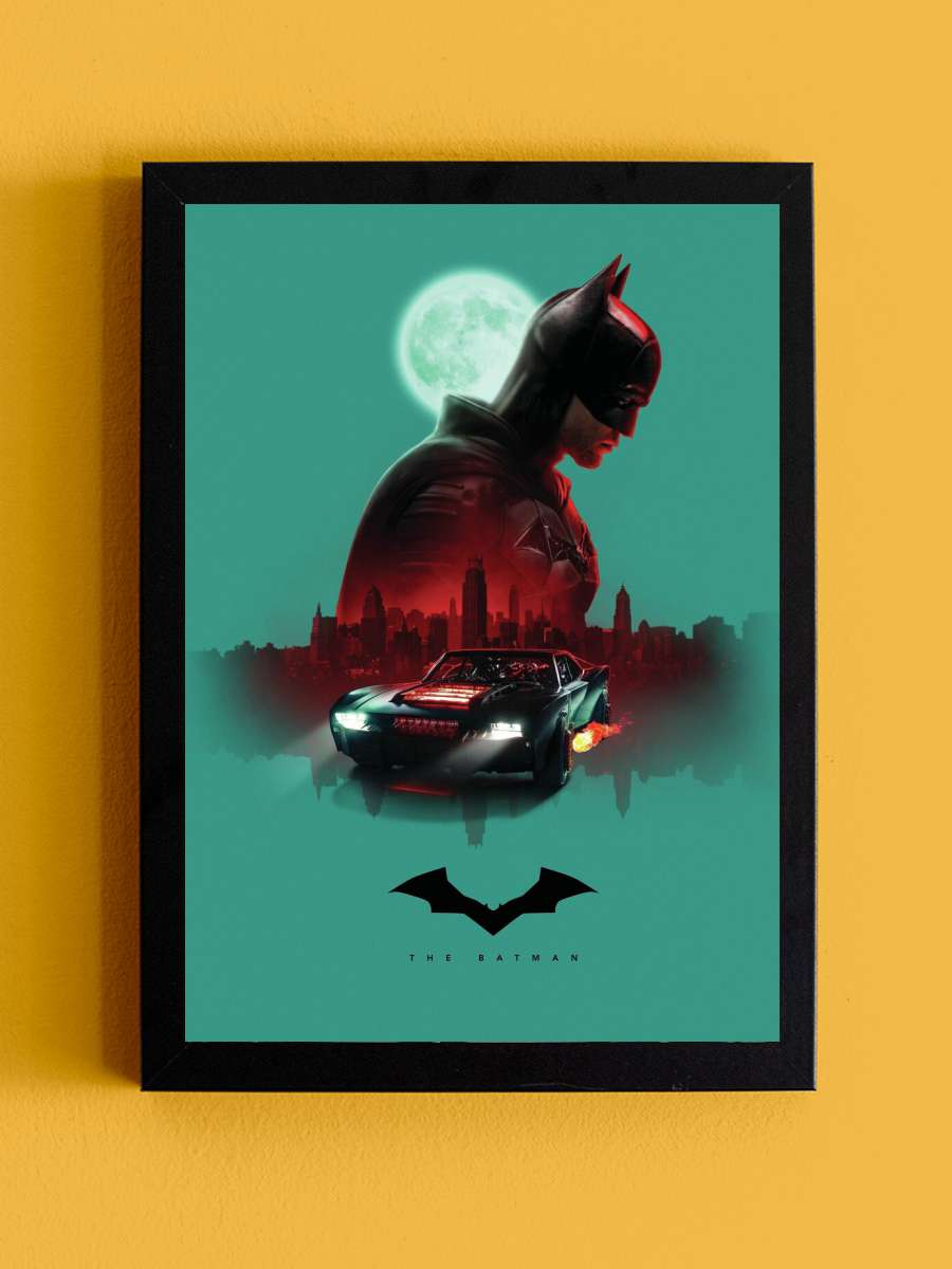 The Batman - Live by night Film Poster Tablo Siyah Çerçeveli Yüksek Kalite Film Duvar Tablo