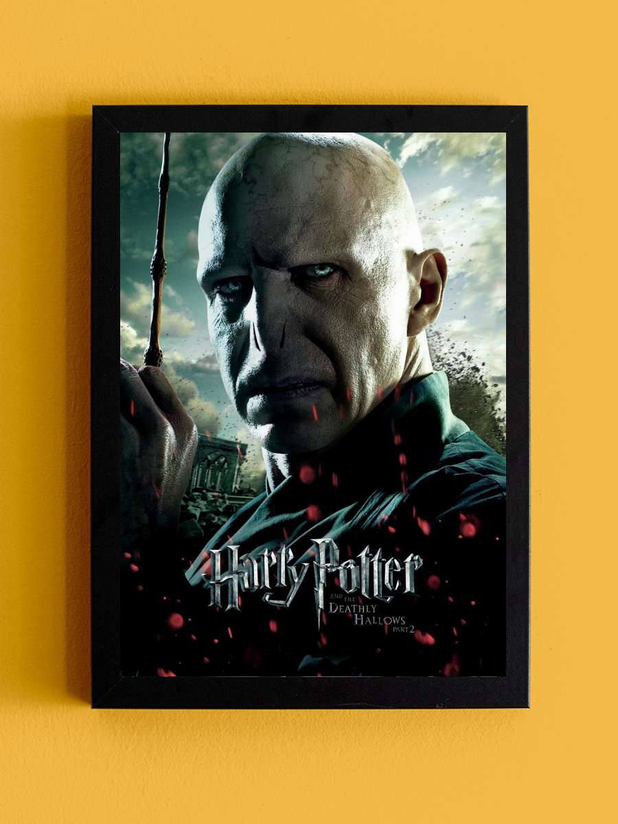 Voldemort  Film Poster Tablo Siyah Çerçeveli Yüksek Kalite Film Duvar Tablo