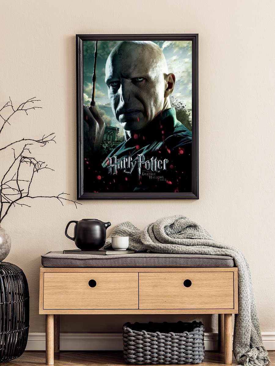 Voldemort  Film Poster Tablo Siyah Çerçeveli Yüksek Kalite Film Duvar Tablo