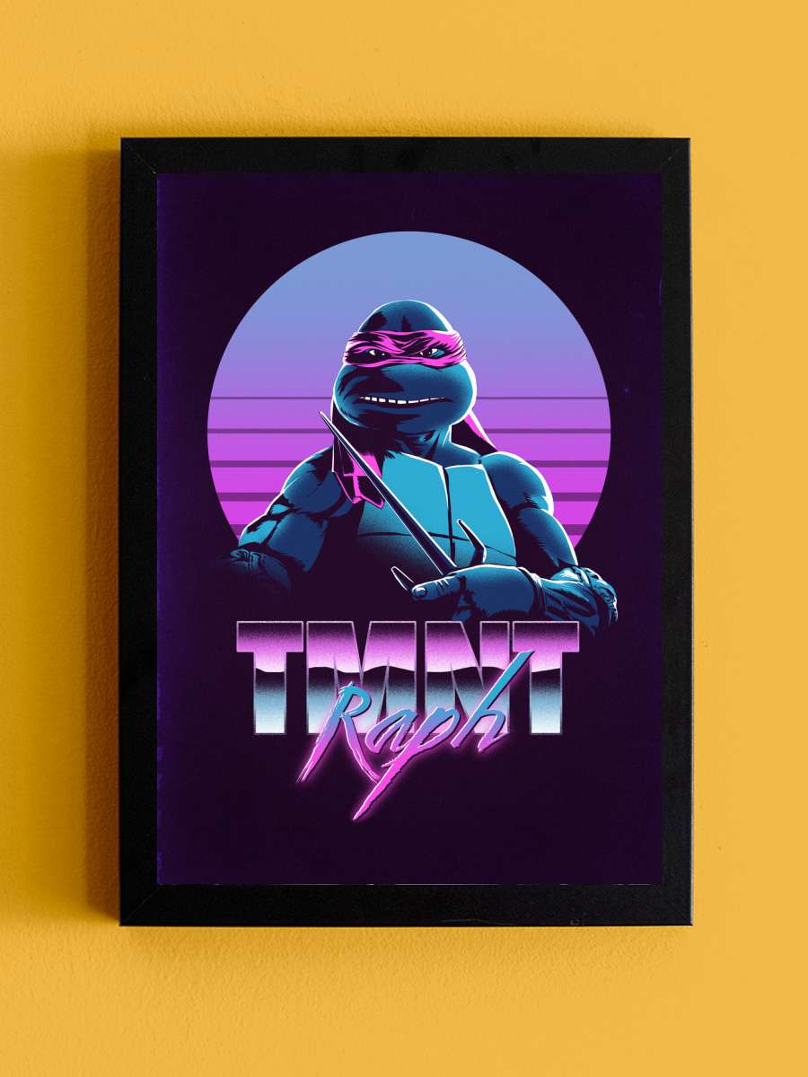 Raph Film Poster Tablo Siyah Çerçeveli Yüksek Kalite Film Duvar Tablo