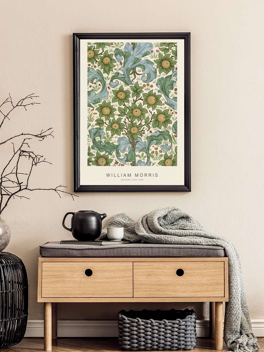 Orchard (Special Edition… Edition Classic Vintage Pattern) -… Sanatsal Modern Tablo Siyah Çerçeveli Poster Modern Duvar Tablo