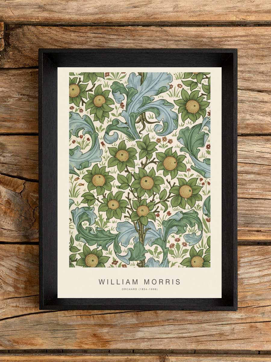 Orchard (Special Edition… Edition Classic Vintage Pattern) -… Sanatsal Modern Tablo Siyah Çerçeveli Poster Modern Duvar Tablo