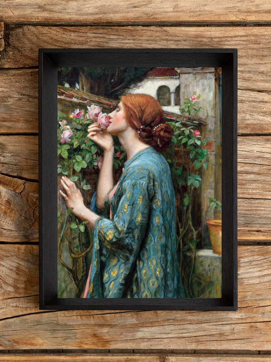 The Soul of Rose (Vintage… (Vintage Female Portrait) - John… Sanatsal Modern Tablo Siyah Çerçeveli Poster Modern Duvar Tablo