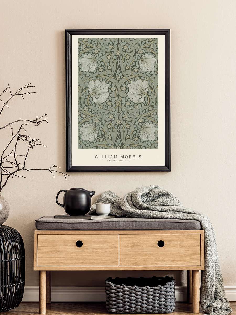 Pimpernel (Special Edition… Edition Classic Vintage Pattern) -… Sanatsal Modern Tablo Siyah Çerçeveli Poster Modern Duvar Tablo