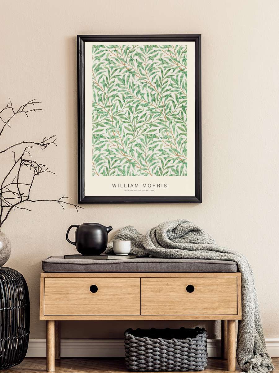 Willow Bough (Special Edition… Edition Classic Vintage Pattern)… Sanatsal Modern Tablo Siyah Çerçeveli Poster Modern Duvar Tablo