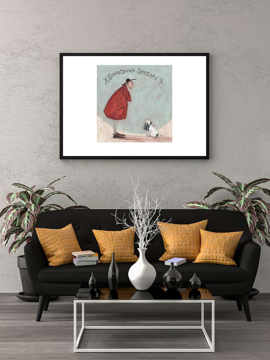 Sam Toft - Something Special Sanatsal Modern Tablo Siyah Çerçeveli Poster Modern Duvar Tablo