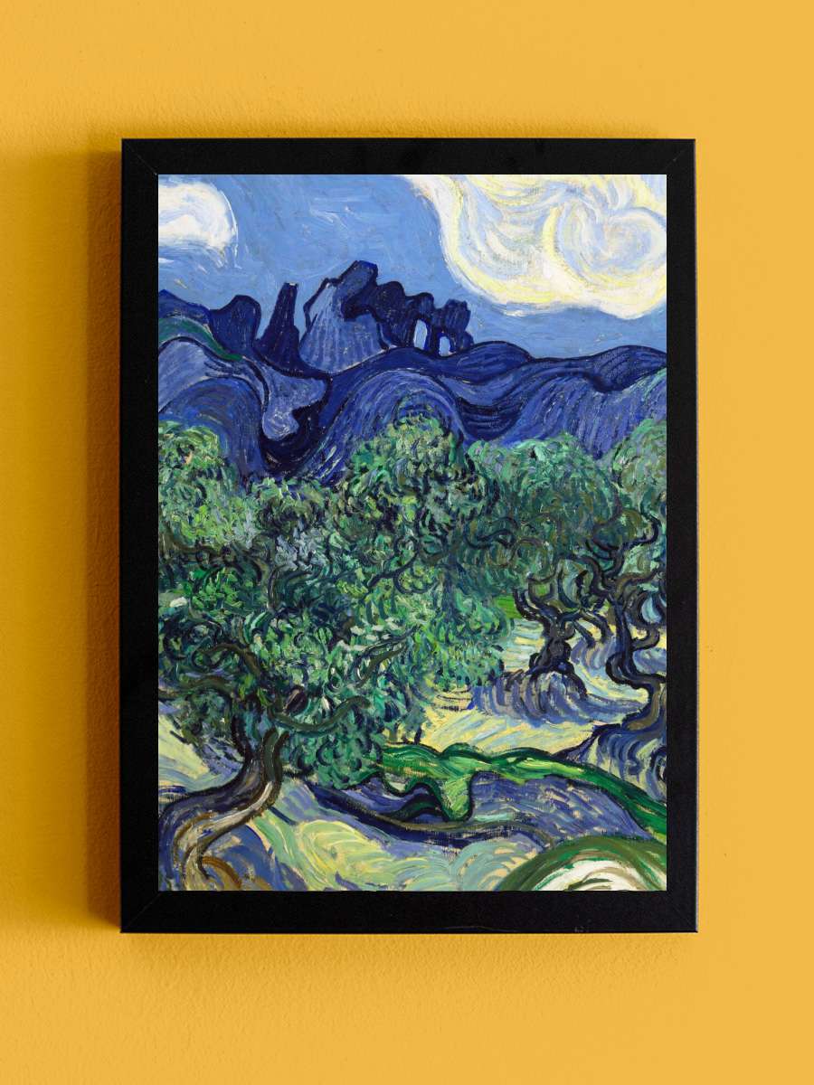 The Olive Trees (Portrait… (Portrait Edition) - Vincent van Gogh Sanatsal Modern Tablo Siyah Çerçeveli Poster Modern Duvar Tablo