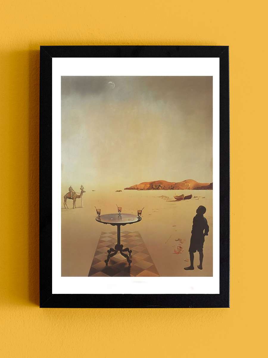 Sun table, 1936 Sanatsal Modern Tablo Siyah Çerçeveli Poster Modern Duvar Tablo